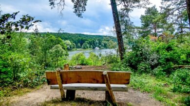 Outdoor – Forest and lake along the Havel
